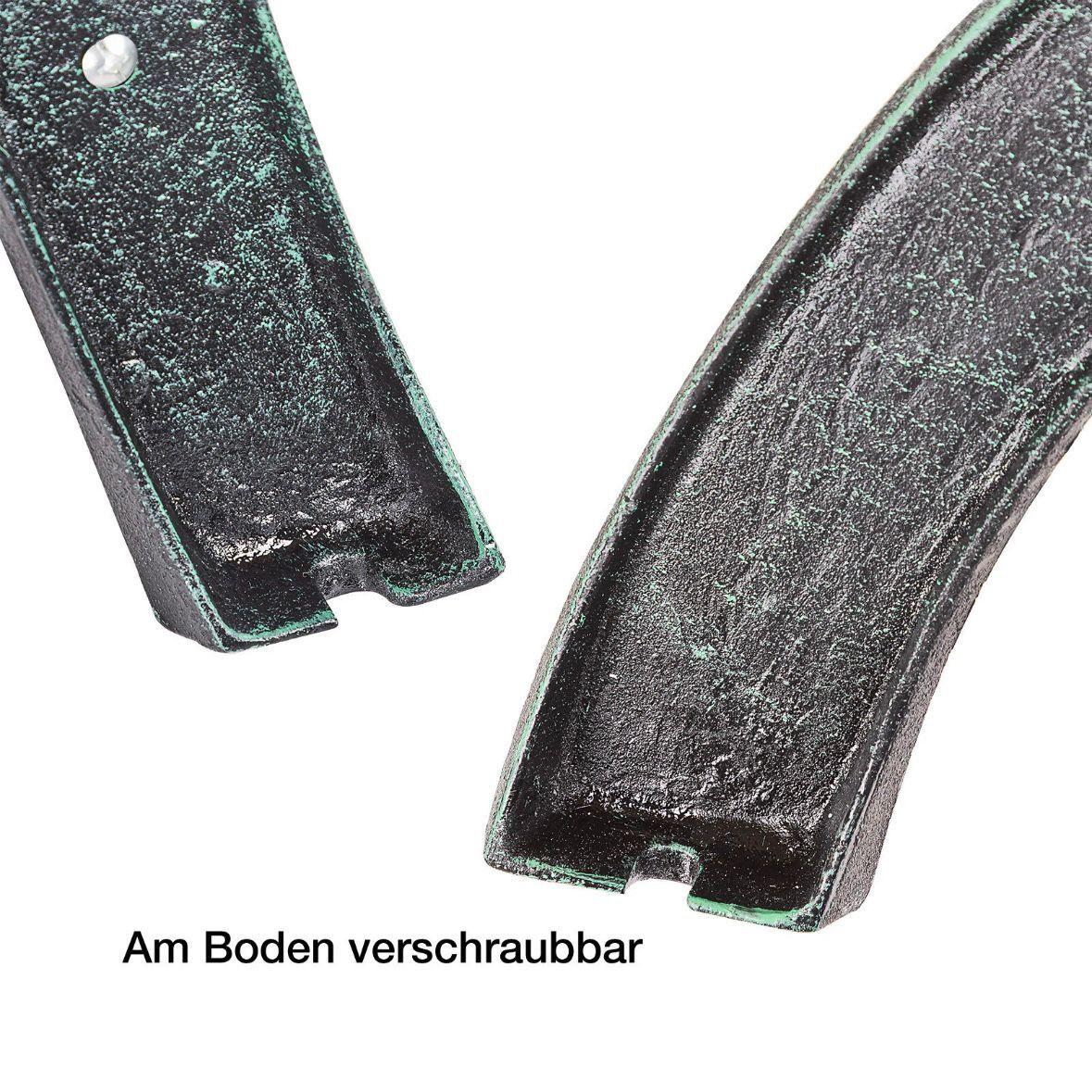 Gartenbank Holz Metall Parkbank Sitzbank Outdoor Terrasse