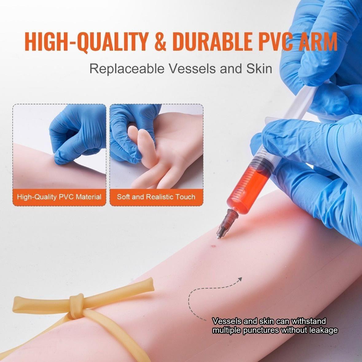 IV-Übungsarm Set – realitätsnahes Training für Venenpunktion & Infusion