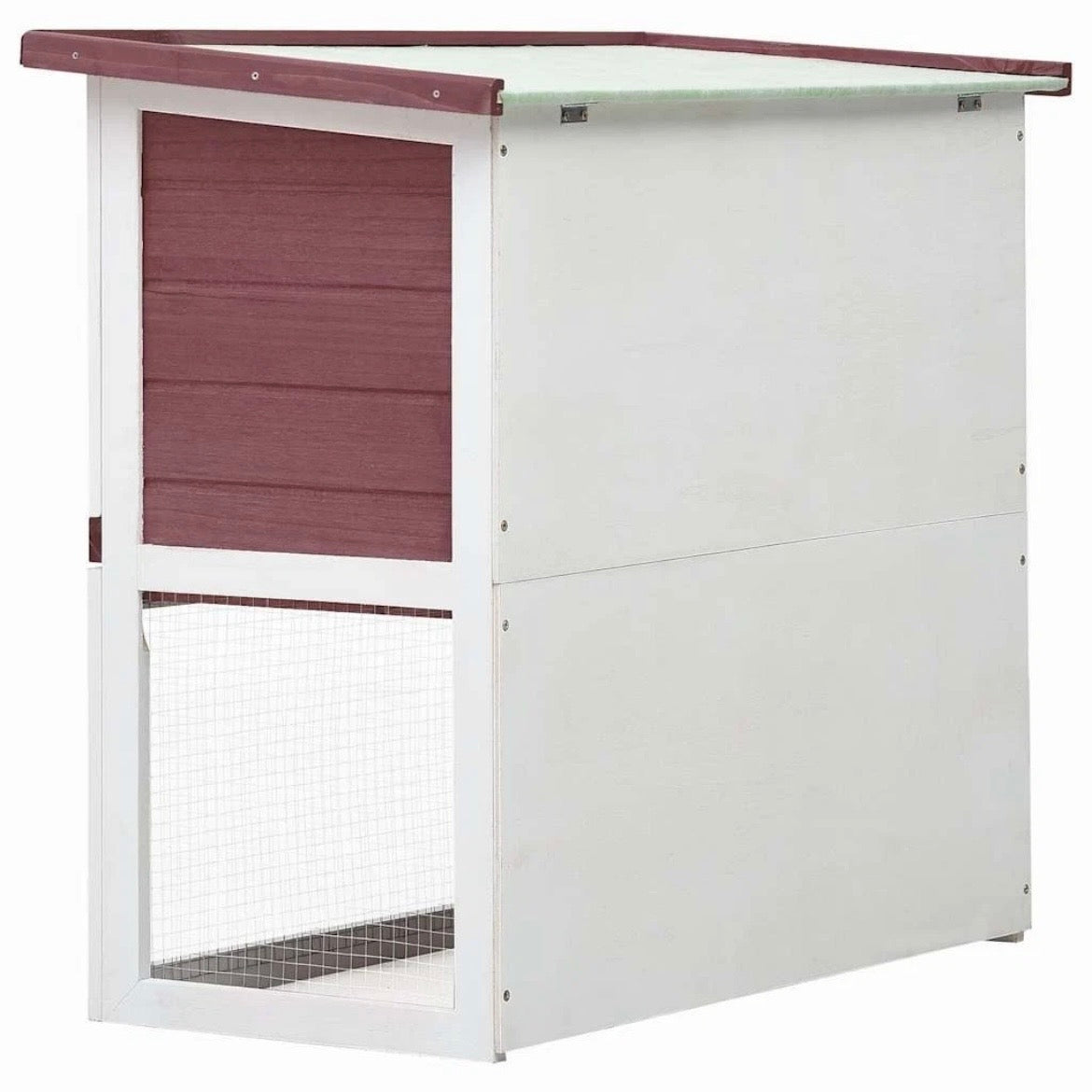 Kaninchenstall Hasenstall Kleintierstall Holz Freigehege Outdoor Stall