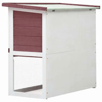 Kaninchenstall Hasenstall Kleintierstall Holz Freigehege Outdoor Stall