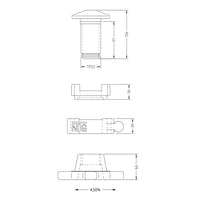 Containerverriegelung Twistlock Wechselbrücke Wechselbehälter TR52