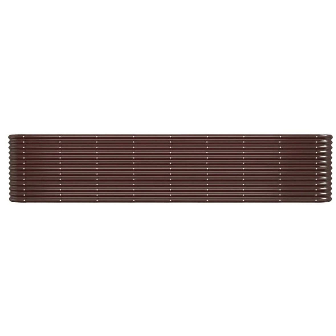 Garten Hochbeet Pflanzenbeet Stahl Garten Beet 332x68cm