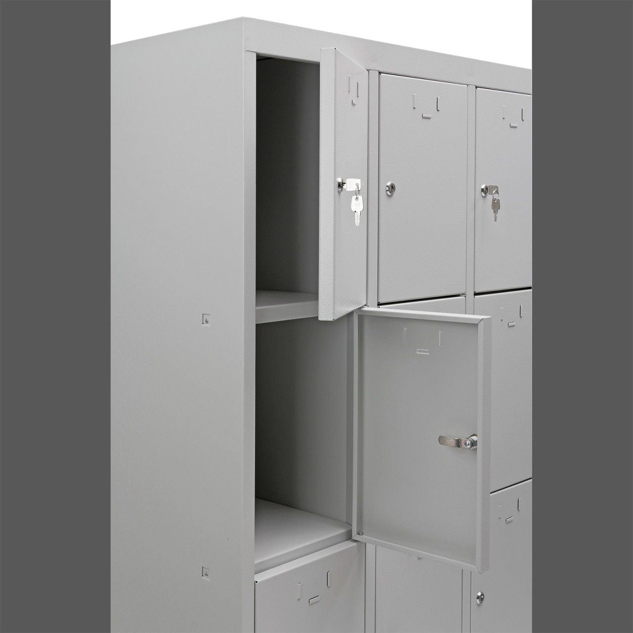 Schließfachschrank 12 Fächer Spind Schrank Schließfach Regal