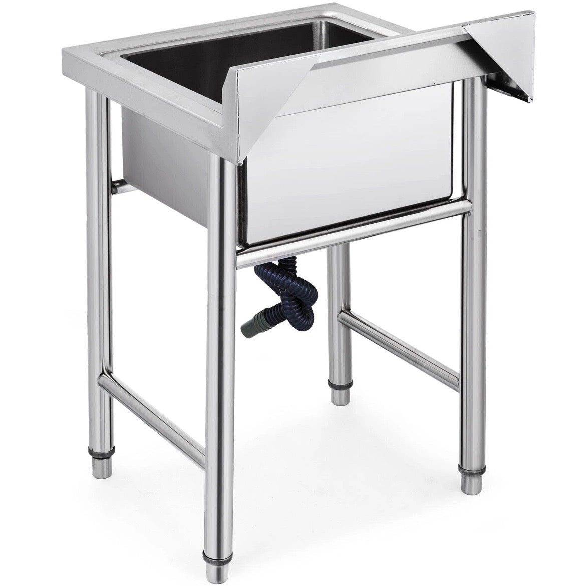Edelstahlspüle Spülschrank Spülbecken Spültisch Waschbecken