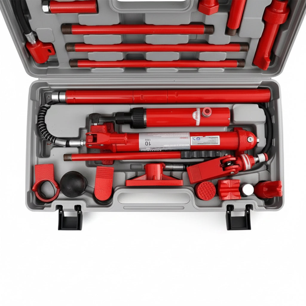 Karosseriepresse Ausbeulsatz Hydraulisch Kfz Richtsatz