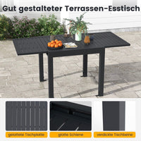 Gartentisch Aluminium
Terrassentisch