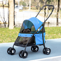 Hundebuggy Klappbar Haustierwagen Buggy