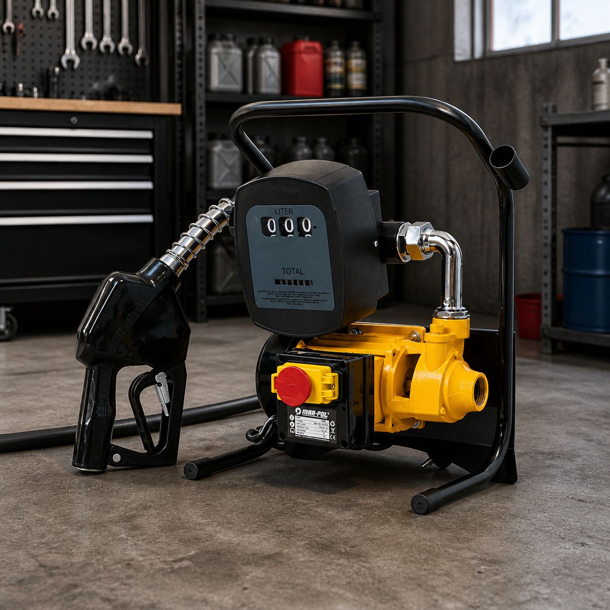Dieselpumpe 230V Mini CPN 40L/min Heizöl Förderpumpe Tankstelle