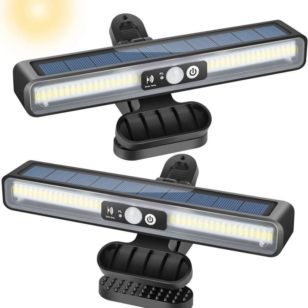 2x Solarleuchten Solarleuchte Beleuchtung Lampe Solarlampe