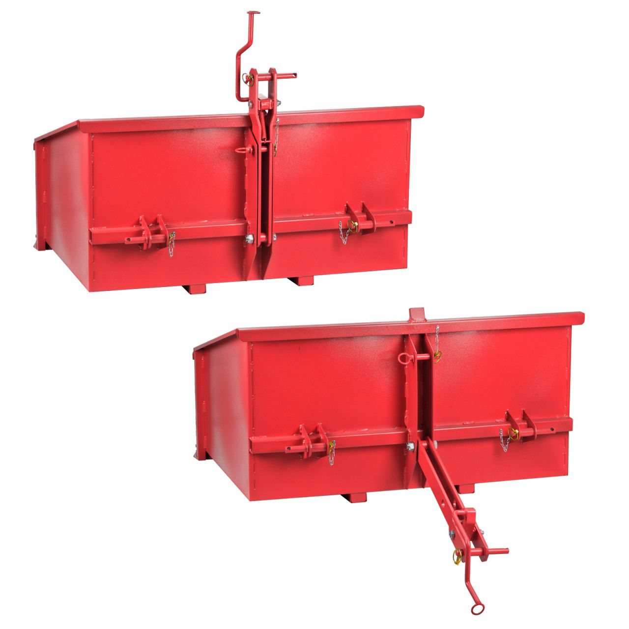 Traktor Heckcontainer 120cm Heckmulde Transportcontainer Kippmulde