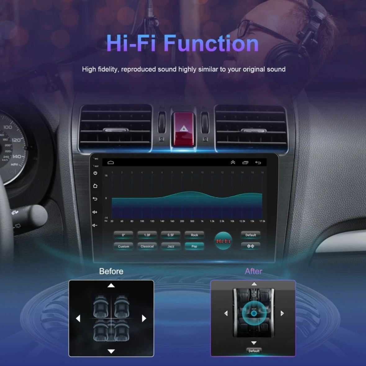Android 15 2+64G Autoradio CarPlay GPS für VW Golf 7 VII MK7 2012-2017