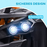 12V Kinderfahrzeug Elektroauto Fahrzeug MP3 Scheinwerfer