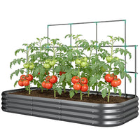 Hochbeet Rankgitter Pflanzkasten Handschuhe Gartenpflege Pflanzenbeet