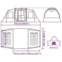 Campingzelt Zelt Tunnelzelt Familienzelt bis 4 Personen