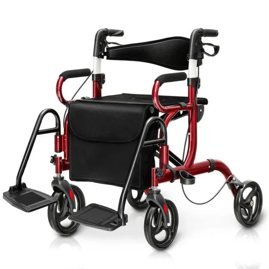 2in1 Seniorenrollator Seniorenrollstuhl Rollstuhl Senioren