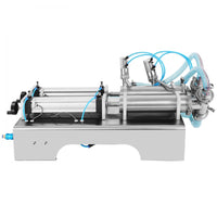 Füllmaschine 10W Flüssigkeitsabfüllmaschine 100-1000ML Doppelkopf Abfüller
