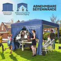 Pavillon 3x3m Pop-up Zelt Faltpavillon Pavillon Überdachung