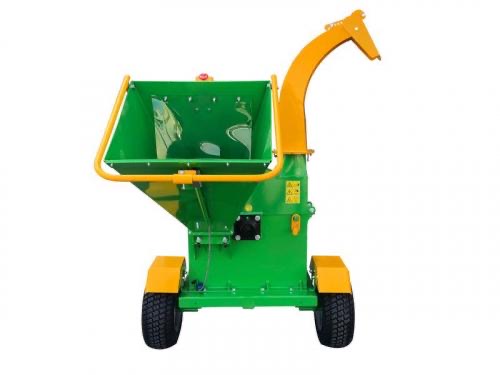 Holzschredder E-Start Schredder Holzhäcksler Häcksler 420ccm