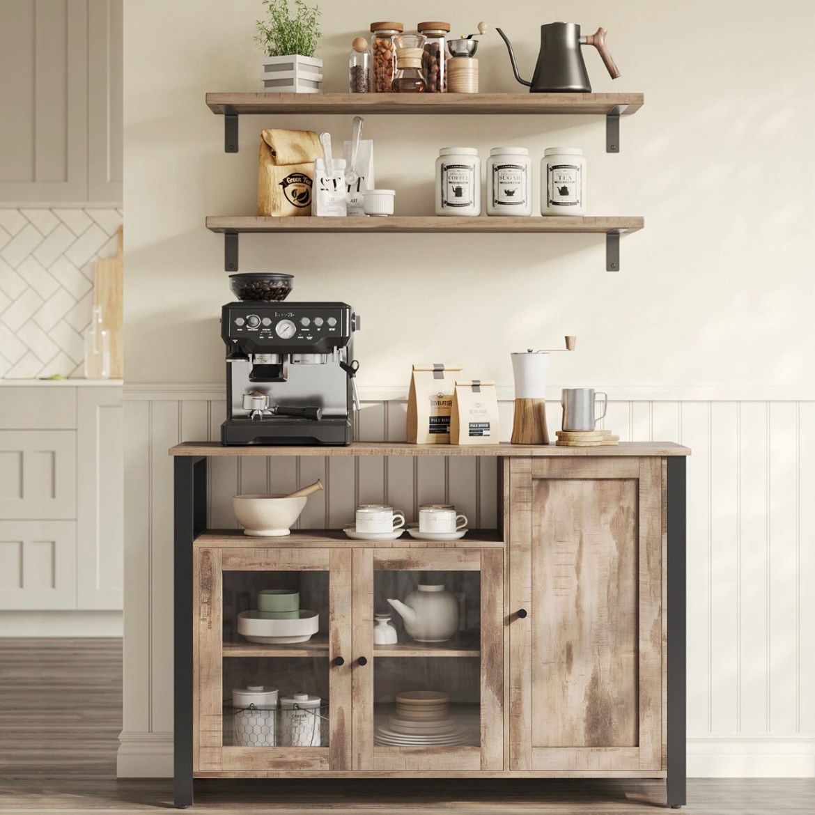 Sideboard Küchenschrank Aufbewahrungsschrank Küche Esszimmer