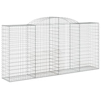 Gabionenkorb Hochbogen Steinkorb Gabione Zaun 300x50x140cm