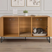 Katzenschrank Kratzpad Stauraum Schrank Katzenhaus