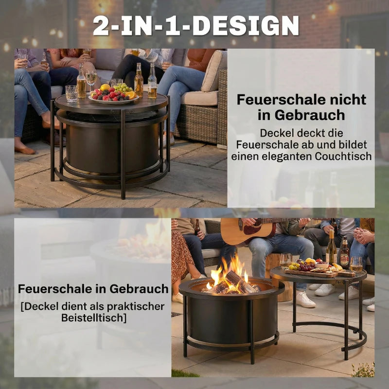 Feuerschale Feuerstelle Tisch Heizen Outdoor