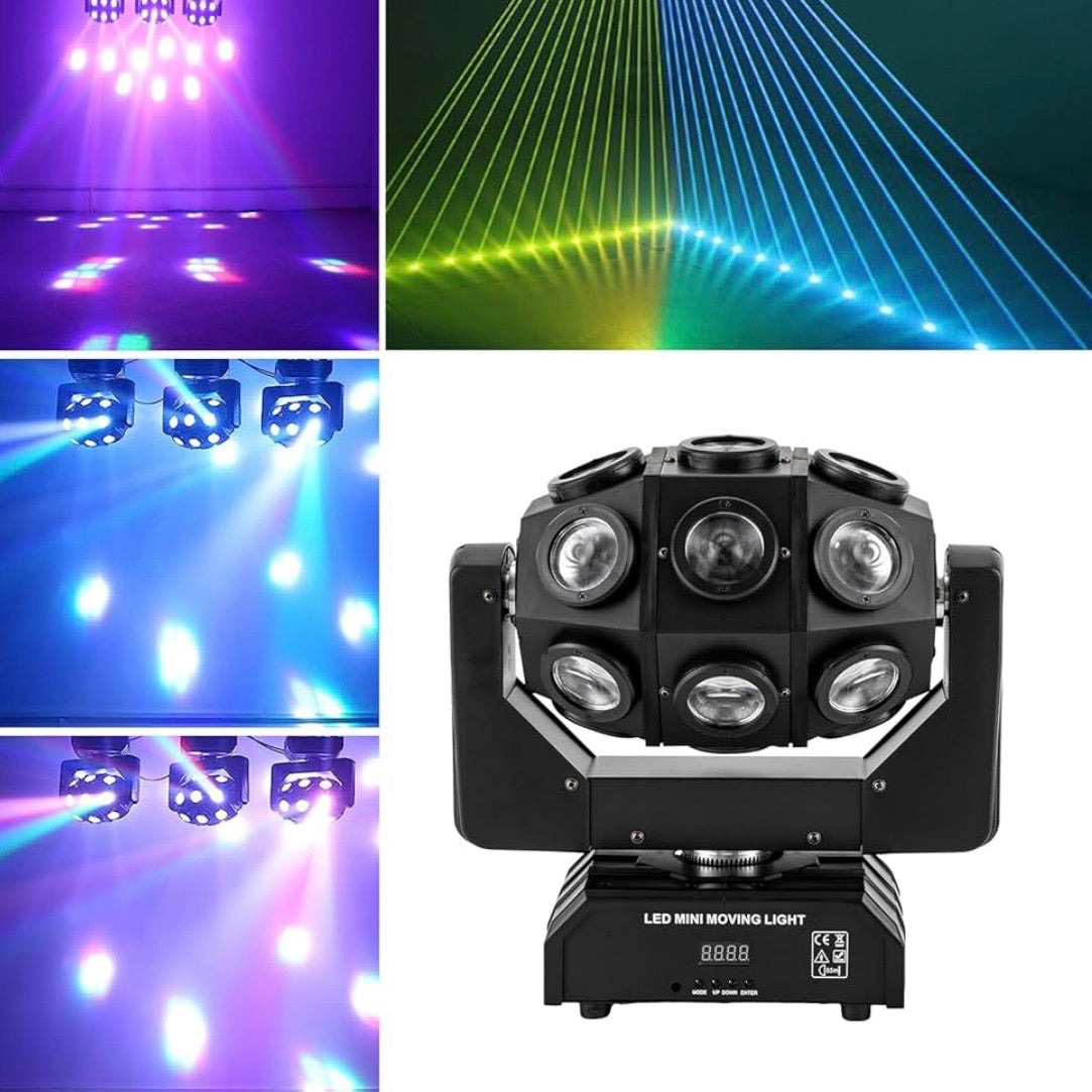 Discolicht Partylicht LED Projektor Disco Lichter Effektstrahler
