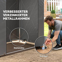 Zeltgarage 1,9x1,2m Wasserdicht
Garagenzelt Reißverschlusstür