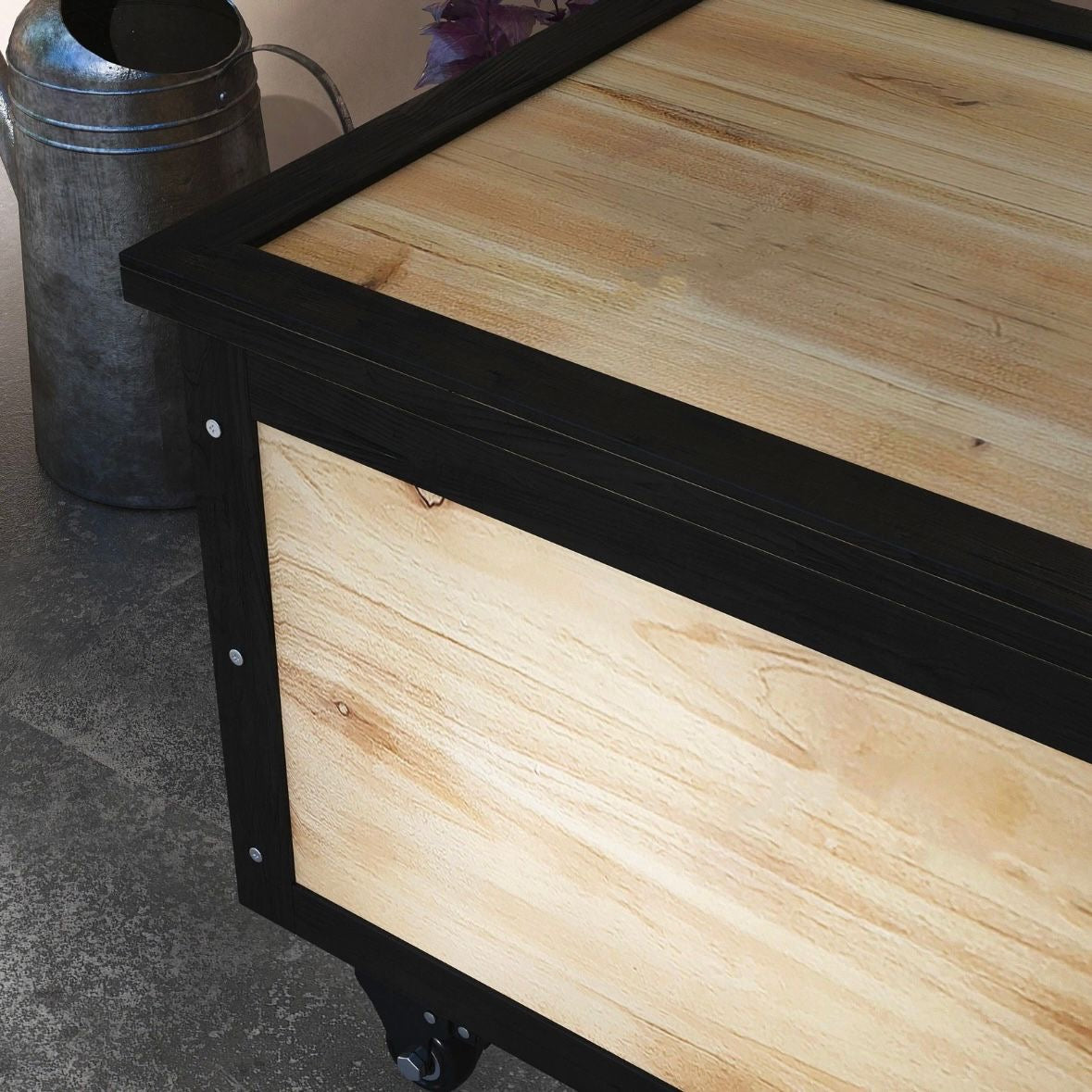Gartenbox Holz Auflagenbox 121L Aufbewahrungsbox Balkon