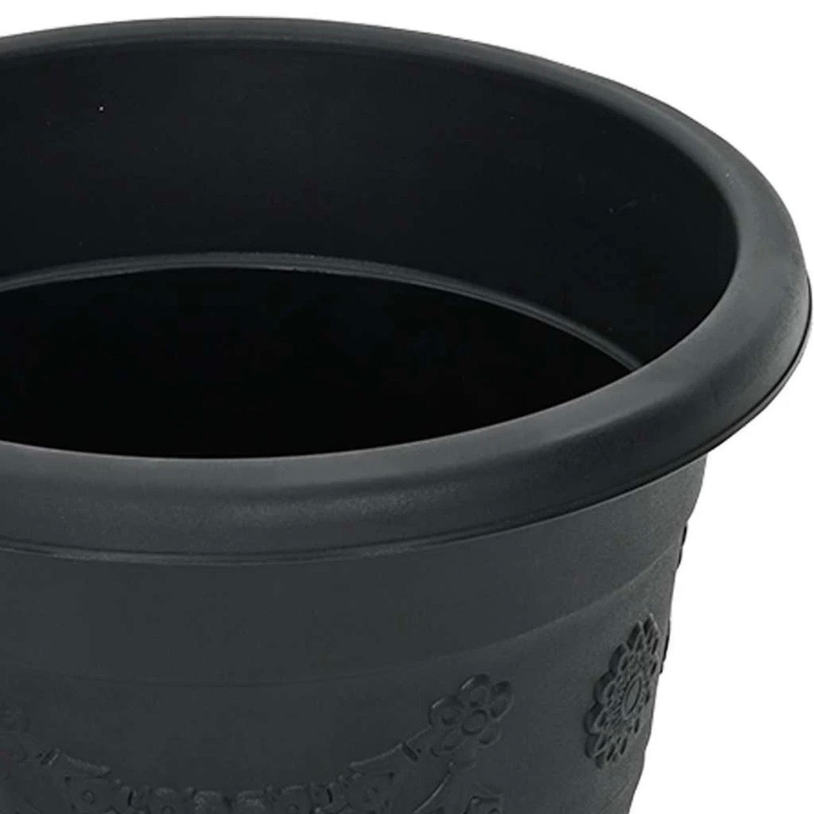 6x Pflanztopf Set Kunststoff Blumentopf Balkon Gartentopf Garten Topf