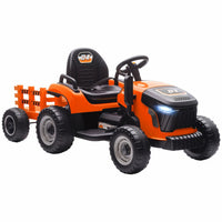 Elektrischer Kinder Traktor Anhänger 
Kinderfahrzeug Elektrotraktor