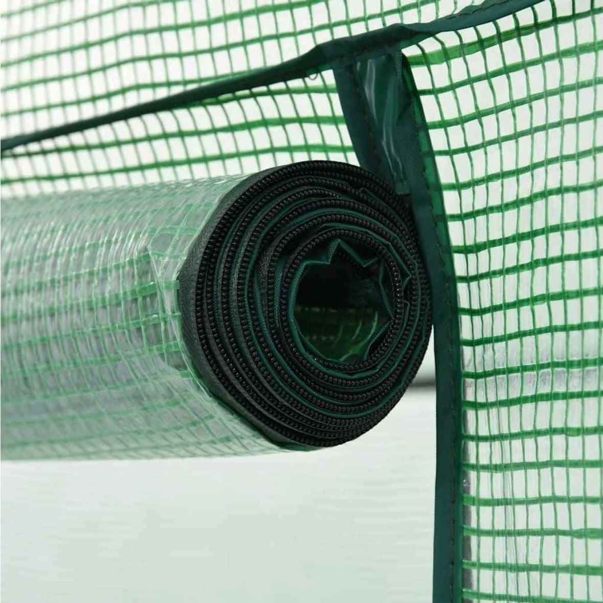 Gewächshaus Begehbar Foliengewächshaus Tomatenhaus 200x80x173 cm