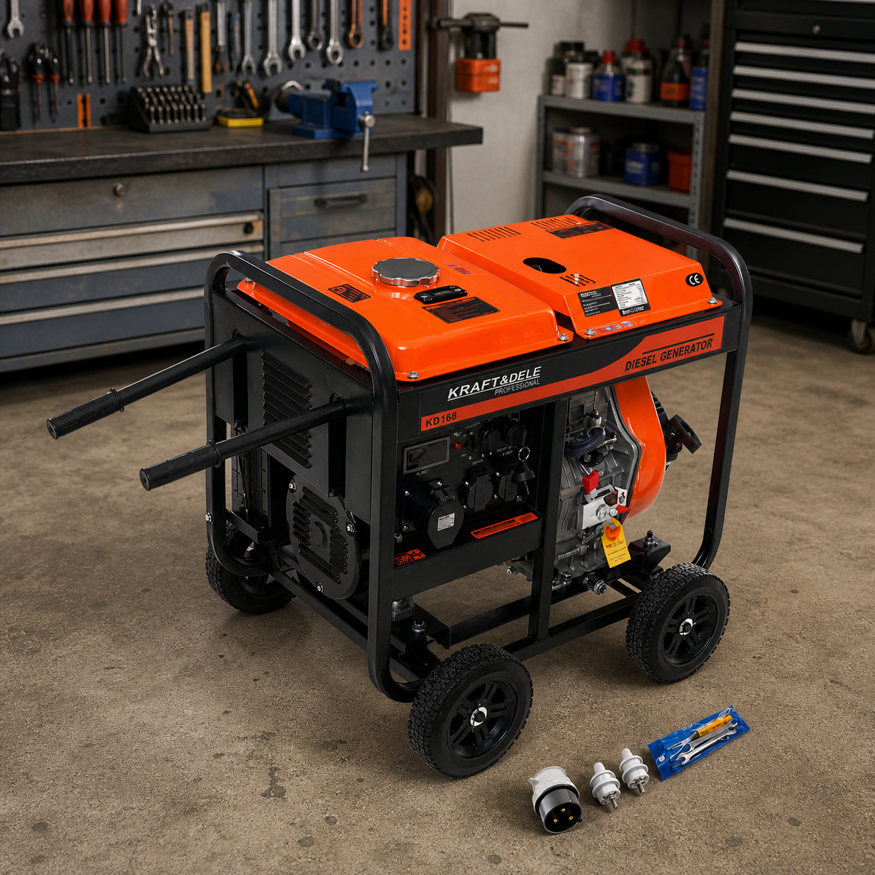 Stromaggregat Generator 230V Diesel Notstromaggregat