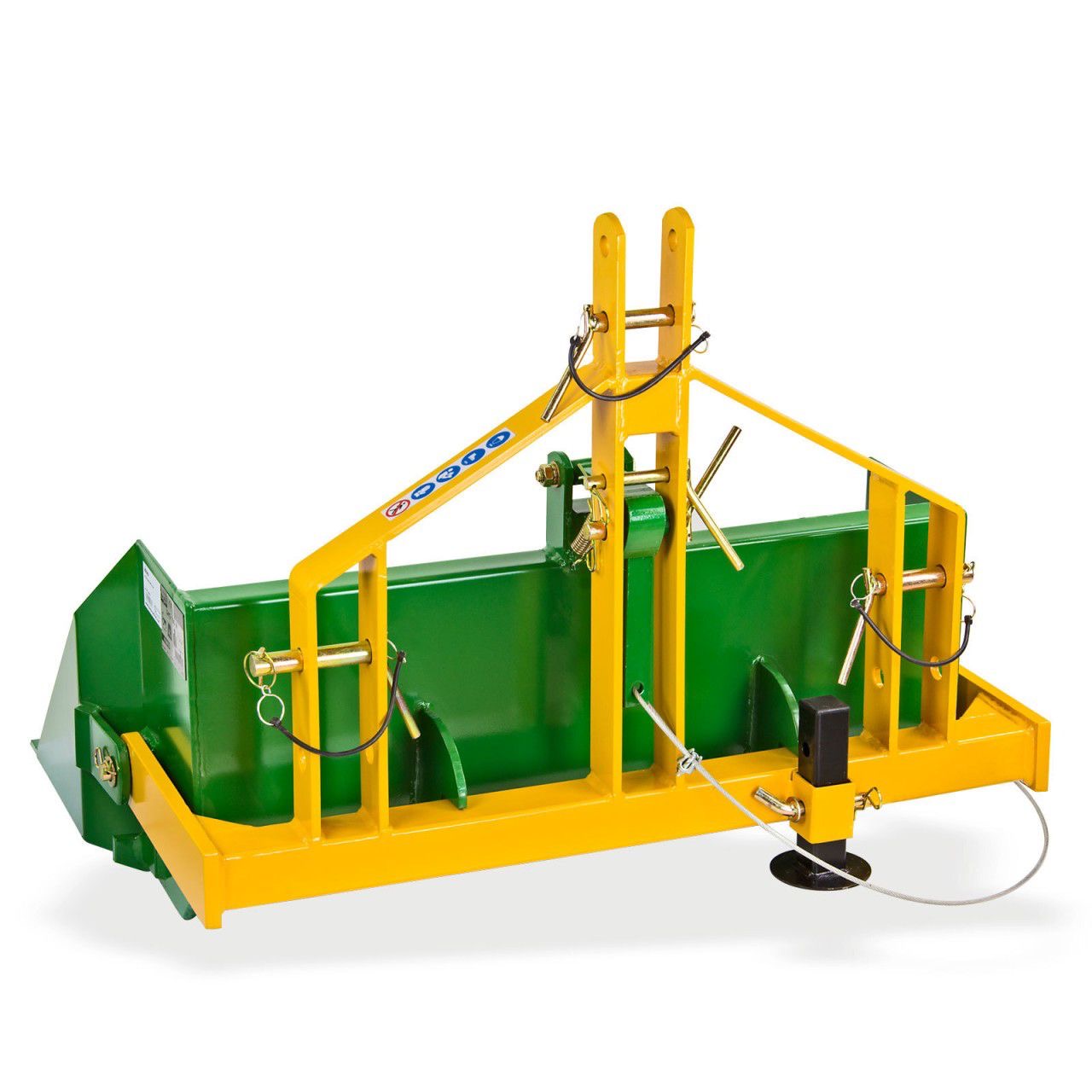 Heckschaufel DHS 100 cm Traktor Schaufel Kippfunktion Heck