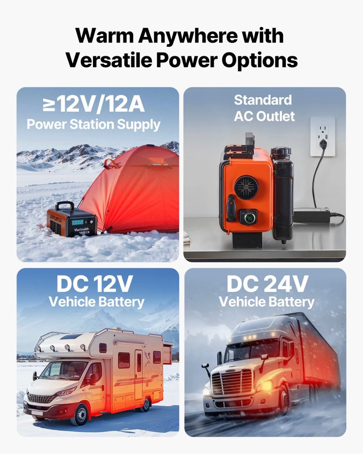 Standheizung 8kW 12V/24V Luftheizung Dieselheizung