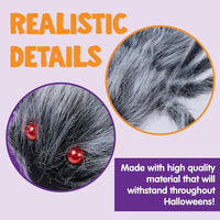 Halloween Riesenspinne Deko Outdoor Dekoration