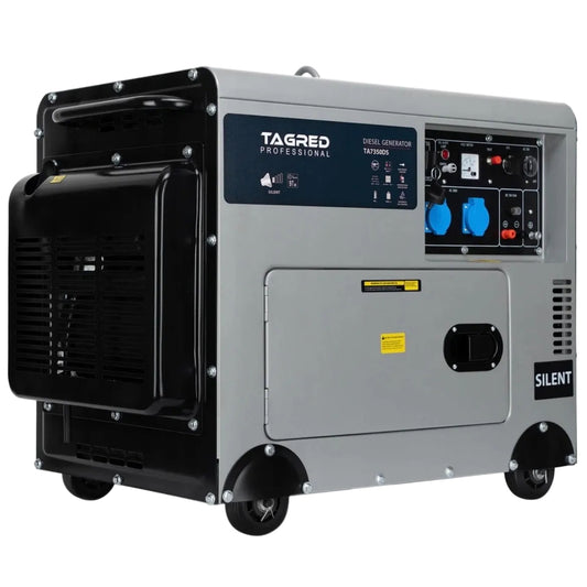 Diesel Stromerzeuger 7350W 230V Notstromaggregat Generator Startanlage