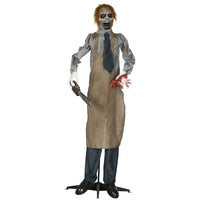 Hallowee Animatronic Kettensägenmörder Motorsägensound Schaltautomatik Deko