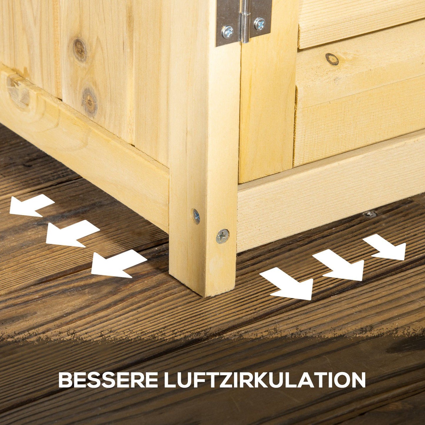 Gartenschrank Geräteschuppen 160cm Geräteschrank Schrank Gartenmöbel