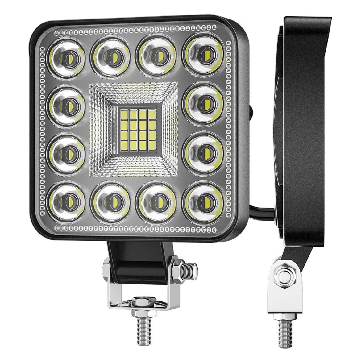 2x 48W LED Arbeitsscheinwerfer Rückfahrleuchte 12V 24V Kfz Scheinwerfer