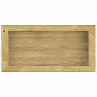 Hochbeet 100x50x50 cm Kiefernholz Pflanzkasten Garten Gemüsebeet