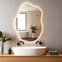 Badspiegel LED Beleuchtung Wandspiegel Touch Beschlagfrei Heizung