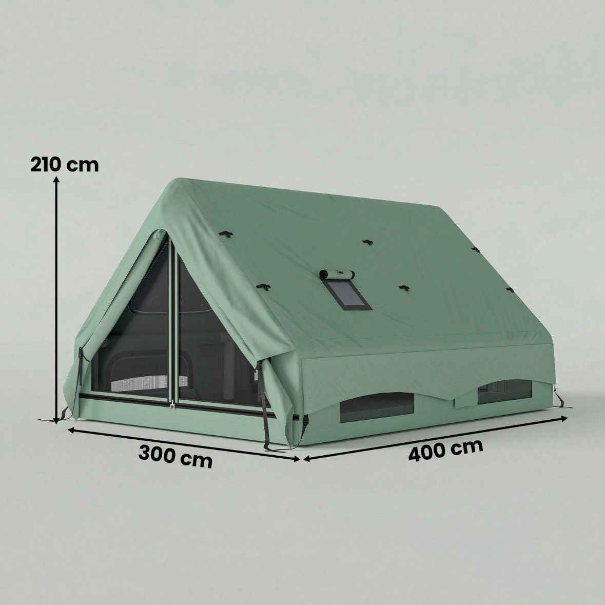 Aufblasbares Zelt 8-10 Personen Camping Campen Outdoor
