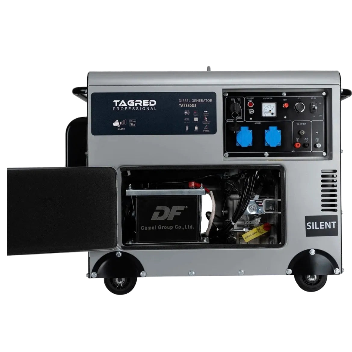 Diesel Stromerzeuger 7350W 230V Notstromaggregat Generator Startanlage
