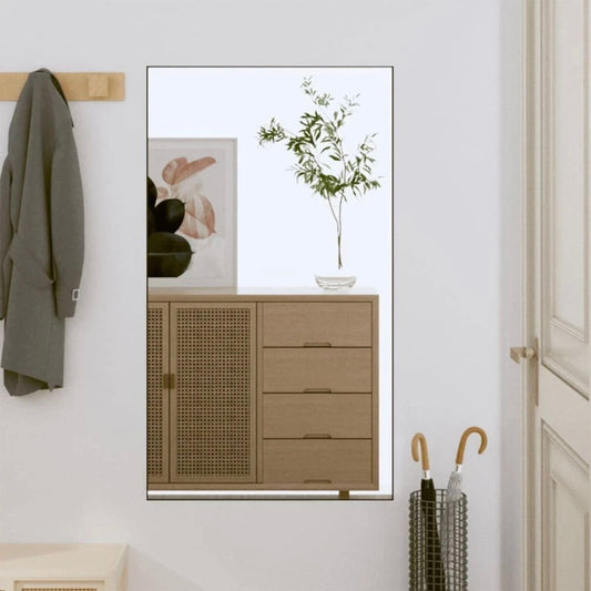 Wandspiegel Glas Spiegel Wohn Badspiegel Rechteck 50x80cm