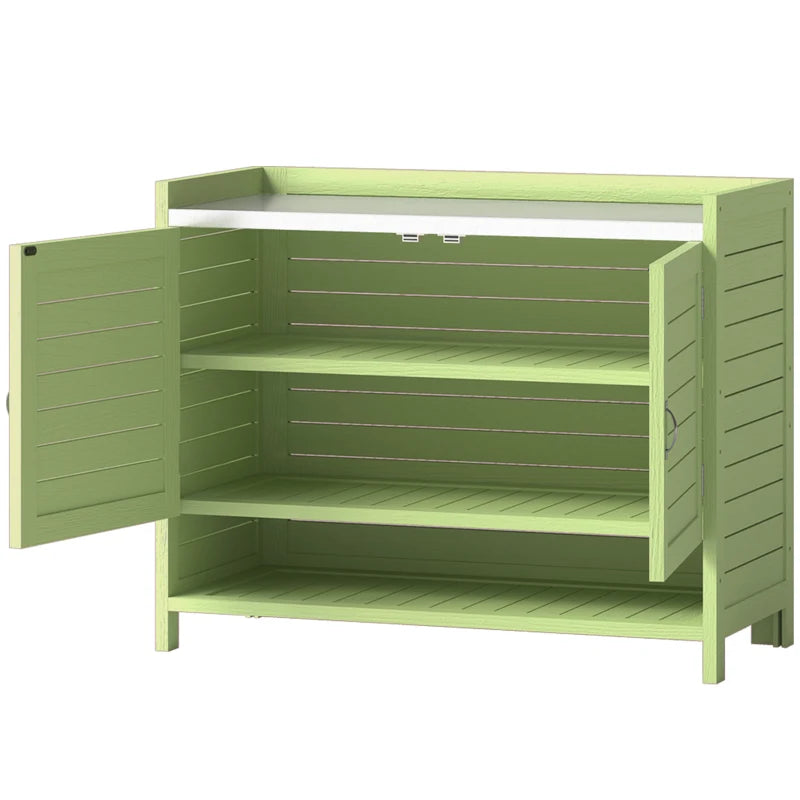 Pflanzentisch Gartentisch Gartenschrank Terrassenschrank