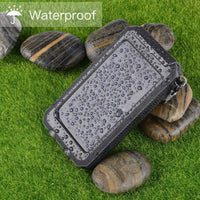 Solar Powerbank 30000mAh Ladegerät Batterie LED 2 USB