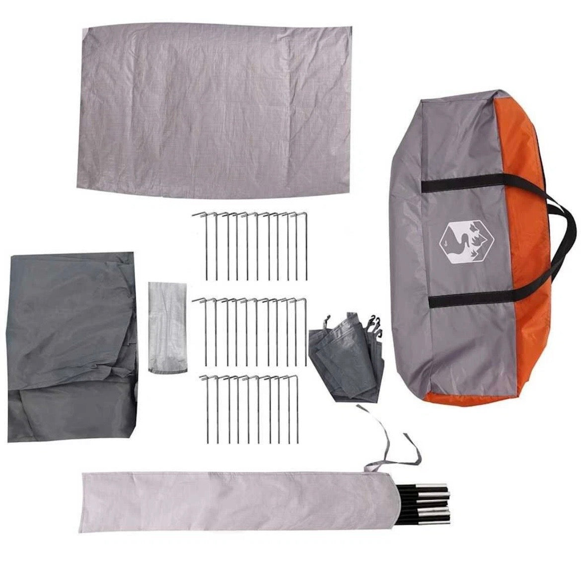 Campingzelt Kuppelzelt Outdoor Zelt Wasserdicht Trekkingzelt 4 Personen