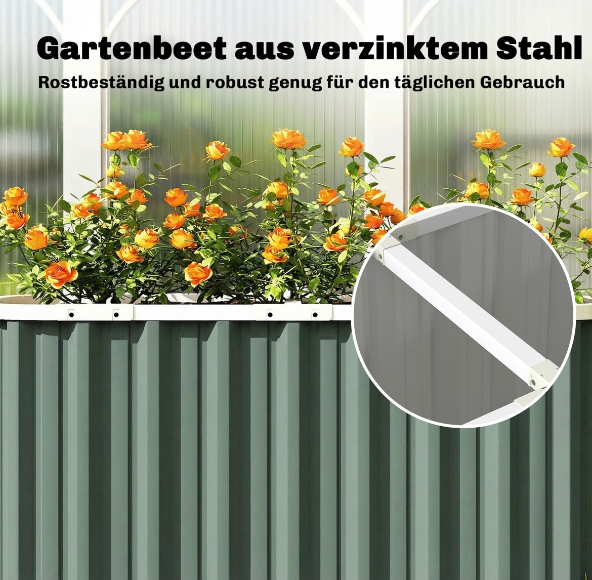 Hochbeet Gartenbeet Pflanzenetiketten Frühbeet