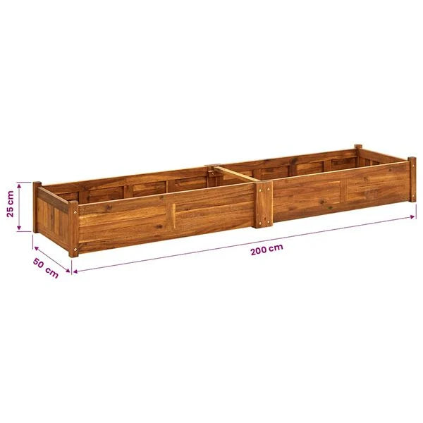 Hochbeet Frühbeet Gartenbeet Gartendeko Holz